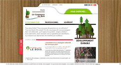 Desktop Screenshot of lecommercedubois.org